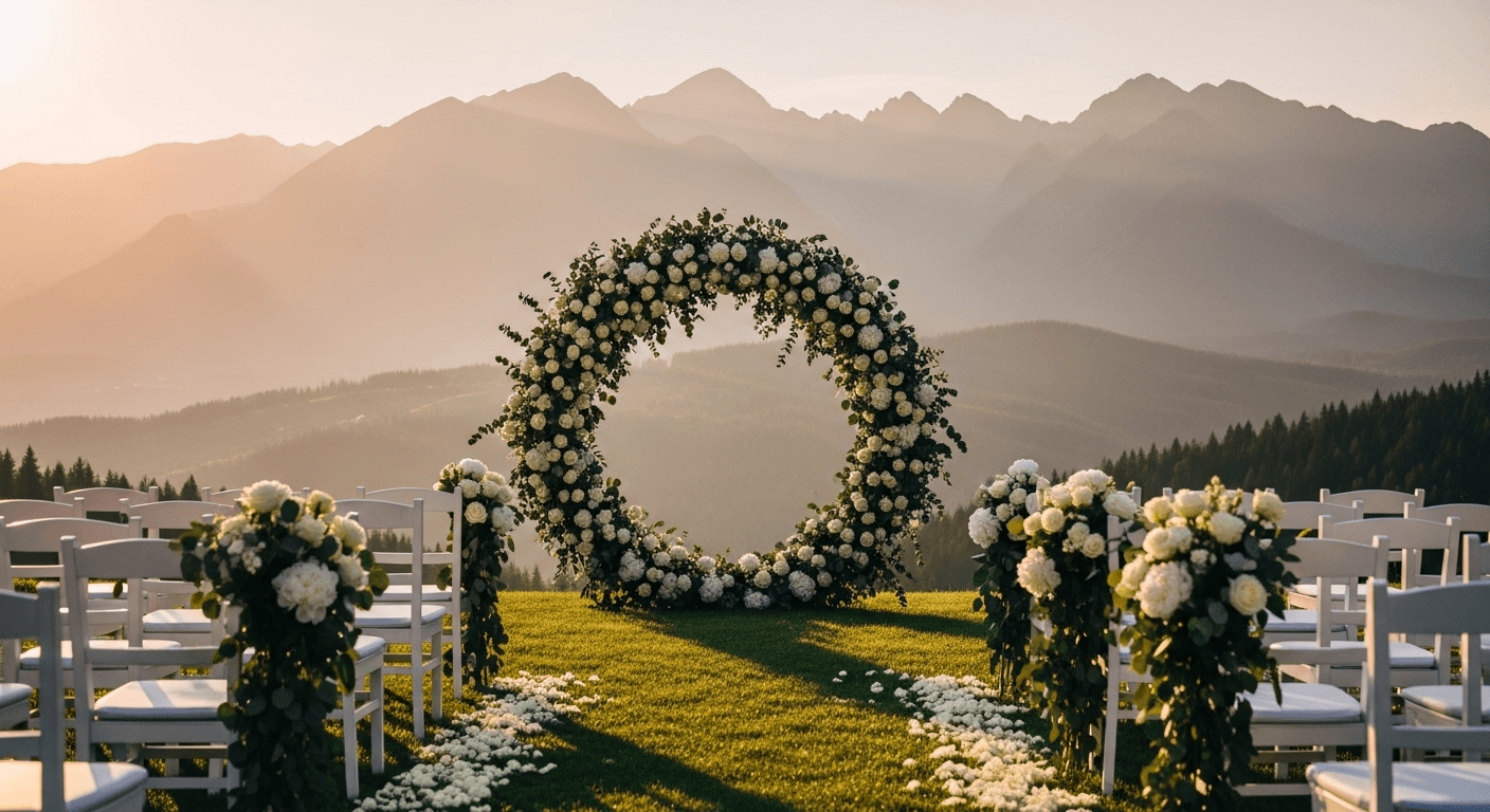 Piękne polskie miejsce na ślub plenerowy